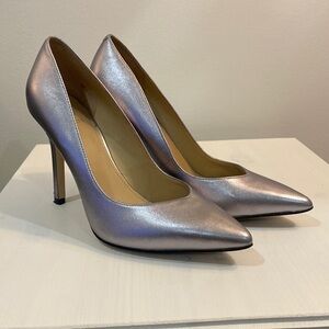 Guess Metallic Pointed Toe Heel